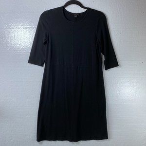 J. Jill XS Black Wearever Collection Shift Dress